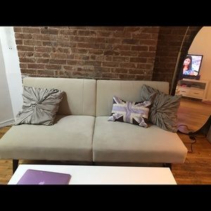 Beige/ivory couch